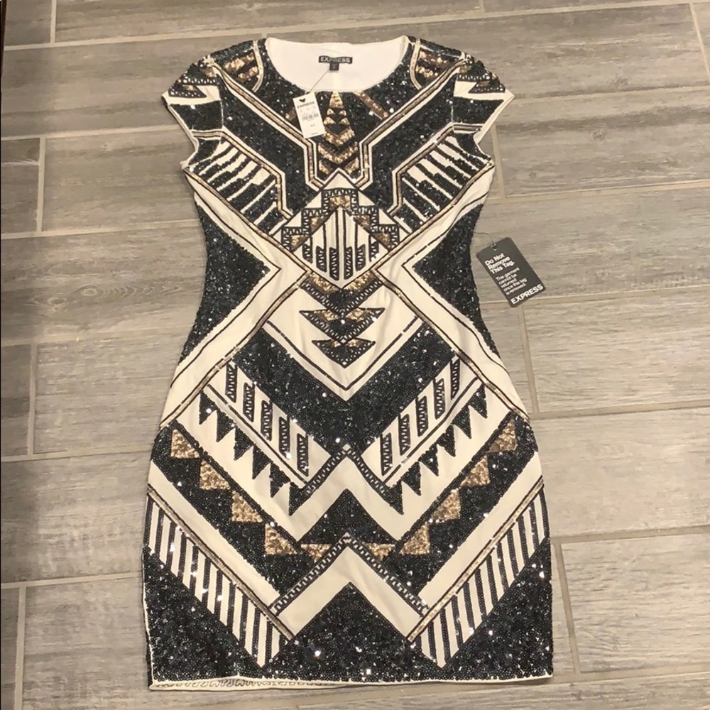 Express Sequined Dress